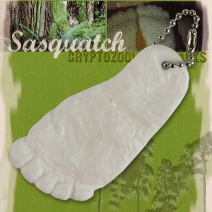 Sasquatch keychain