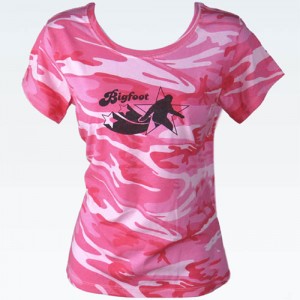 Pink Camo Bigfoot Shirt