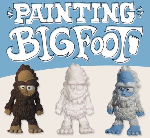 Painting Bigfoot